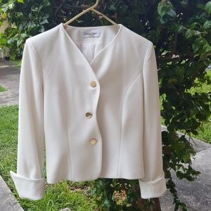 White Calvin Klein Women's Vest